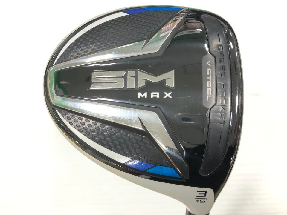 テーラーメイド　SIM MAX　15度　ツアーAD XC-6　Sフレックス　フェアウェイウッド　中古　ゴルフドゥ！NEXTグローボ蘇我店【最短即日発送】