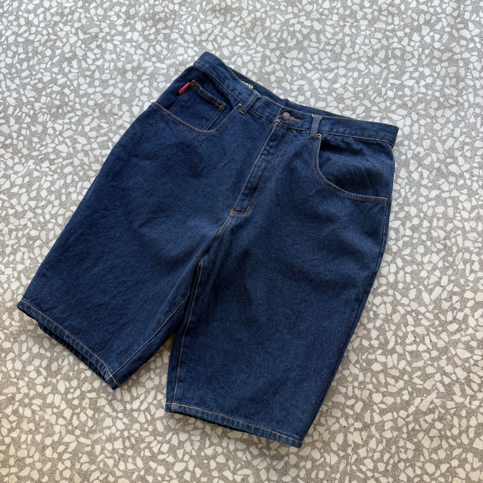 STUSSY / 90′s usa製 Denim shorts 34 オールドステューシー ハーフ 