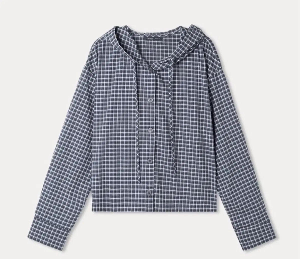 ミッソ CHECK フード ジャケット シャツ L