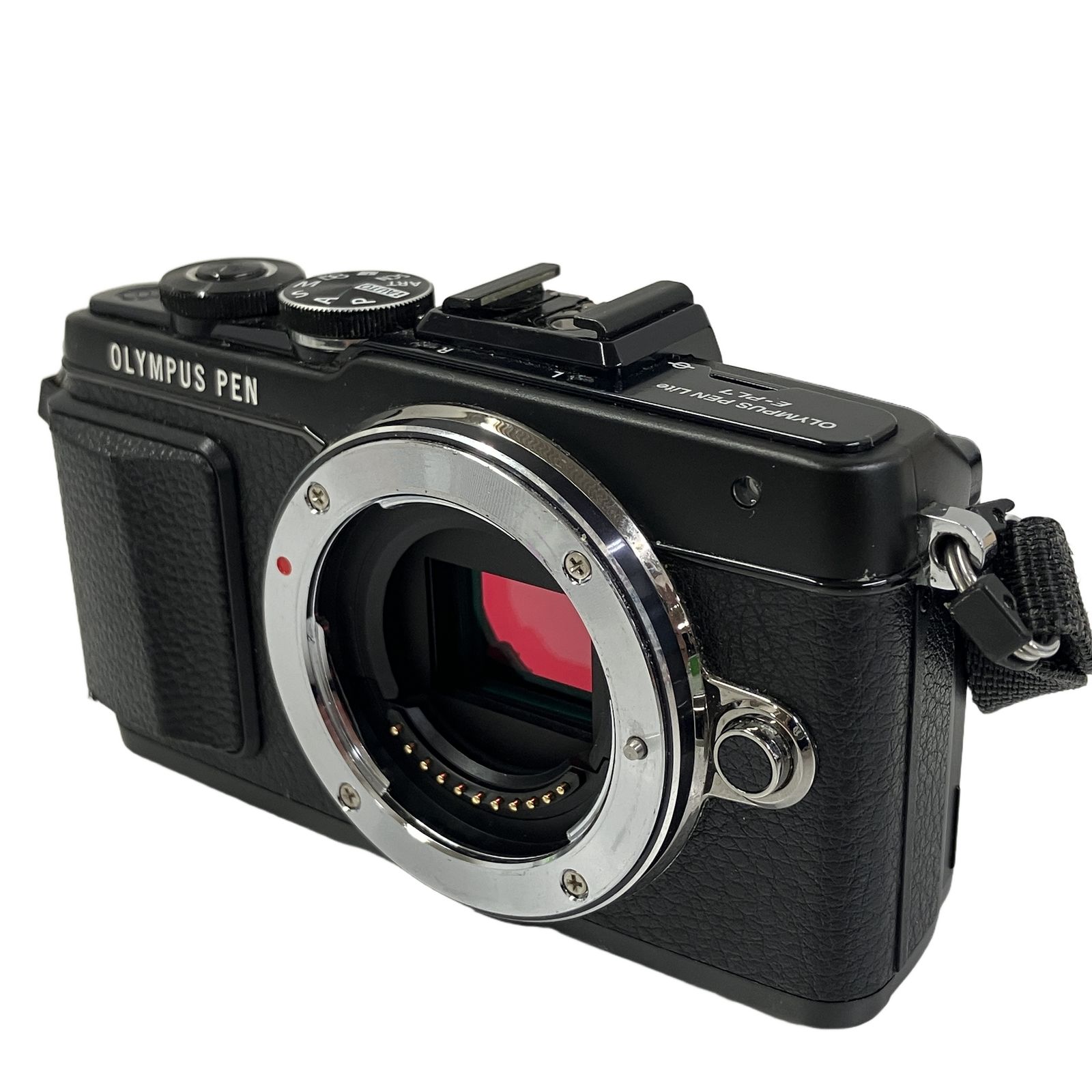 【仮】OLYMPUS オリンパス E-PL7 PEN Lite ミラーレス 一眼 カメラ ボディ 2014年 4/3型 マイクロフォーサーズマウント 中古 T11197527