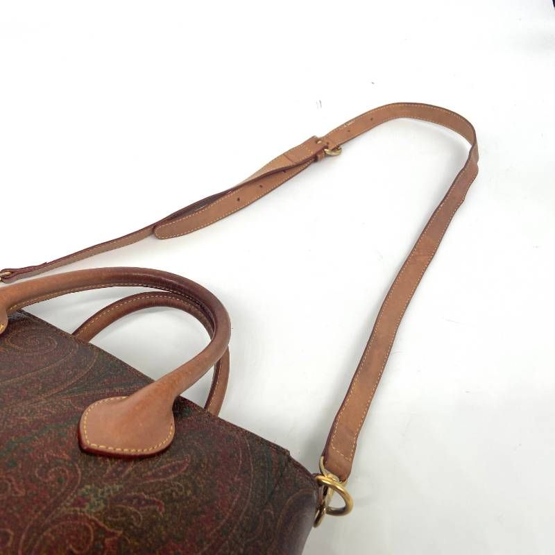 ETRO エトロ ペイズリー柄 2WAY ハンドバッグ ショルダーバッグ 