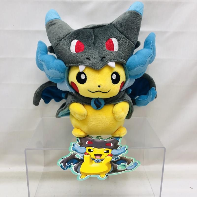 中古】タグあり)メガリザードンXのポンチョを着たピカチュウ