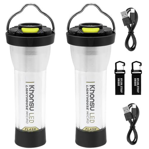 Khonsu キャンプライト ランタン 充電式 【6種類ライトモード/調光可能/3000mAh//200LM/3wayタイプ/軽量90g】 type-C充電 キャンプ アウトドア 防災照明 停電対策 (2)as 95106948