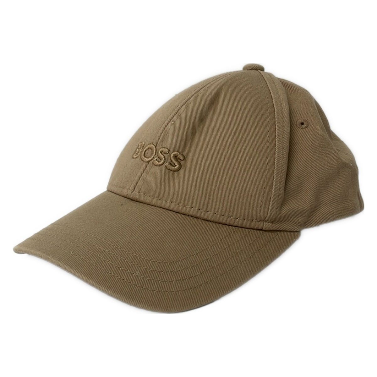 HUGOBOSS(ヒューゴボス) キャップ美品 - ベージュ コットン