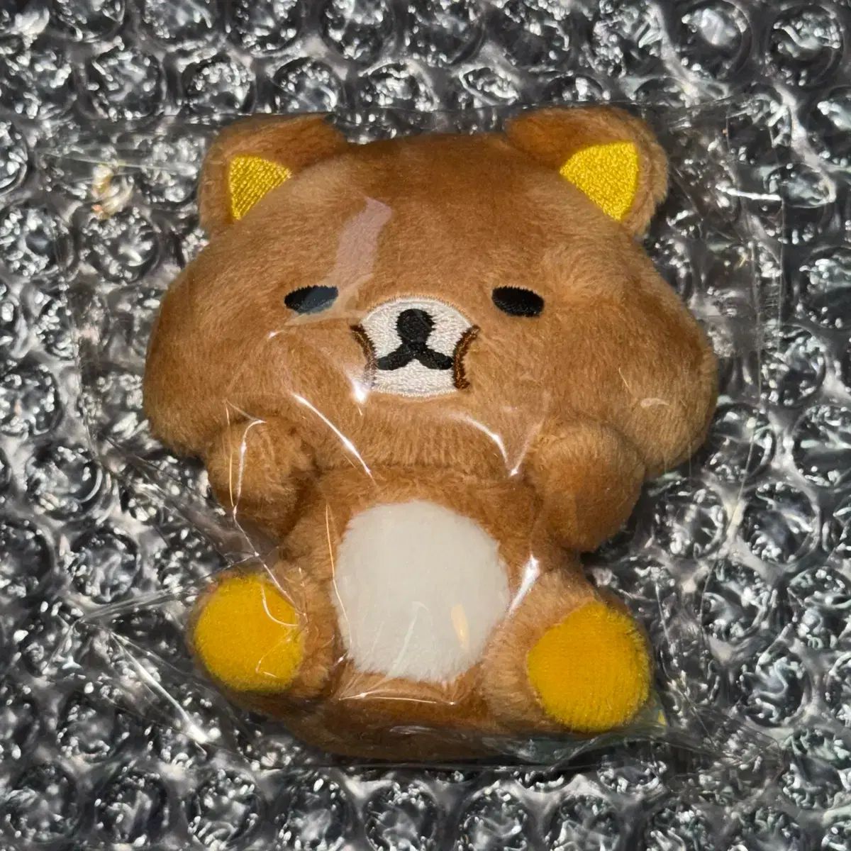サンエックス リラックマ 満腹テノリ / マスコット ぬいぐるみ キーホルダー ぽんぽん