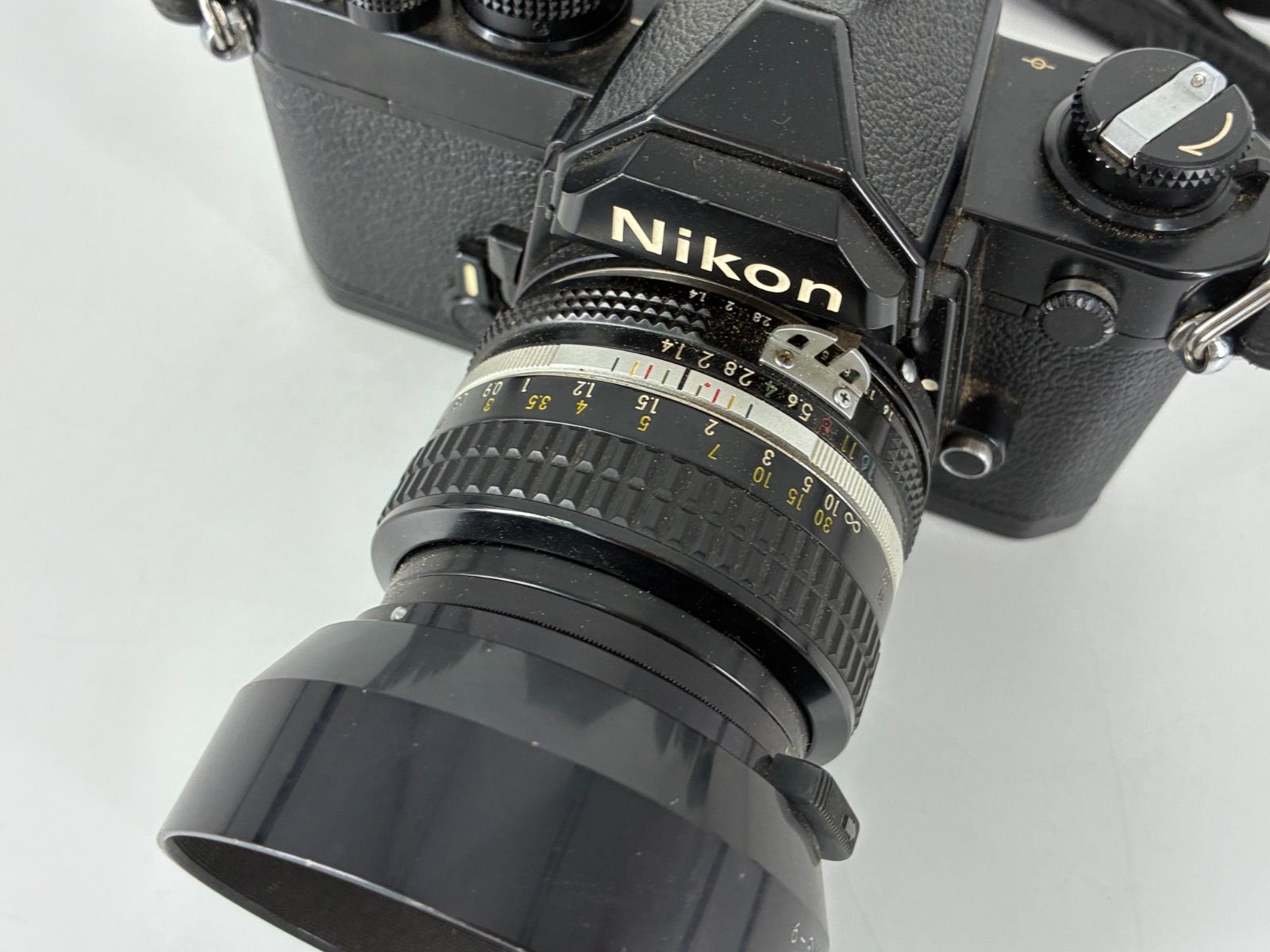 509K003 名機 Nikon FM ブラック ＆ AI Nikkor 50mm f/1.4 セット