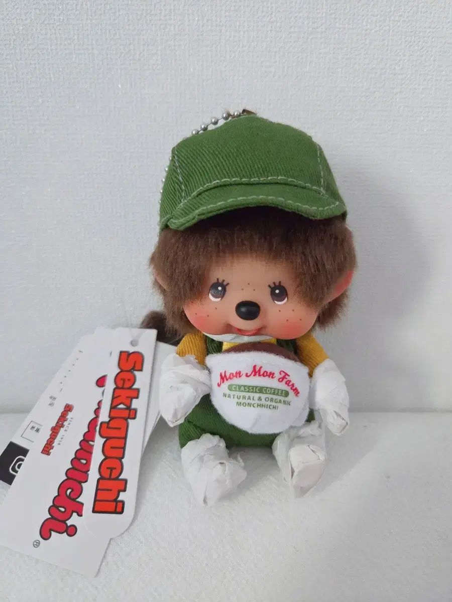 新品 コーヒー モンチッチ キーホルダー