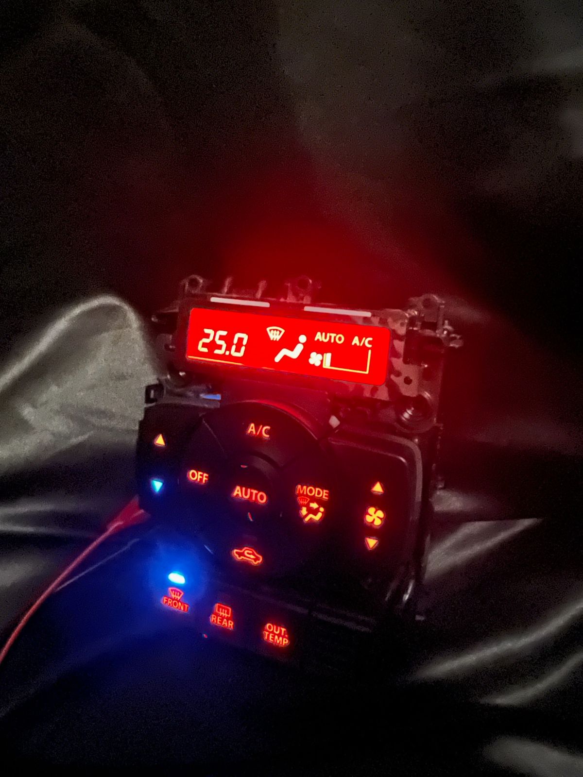 DA17W エブリィワゴン MA36S ソリオ エアコンスイッチ LED打ち替え品 6