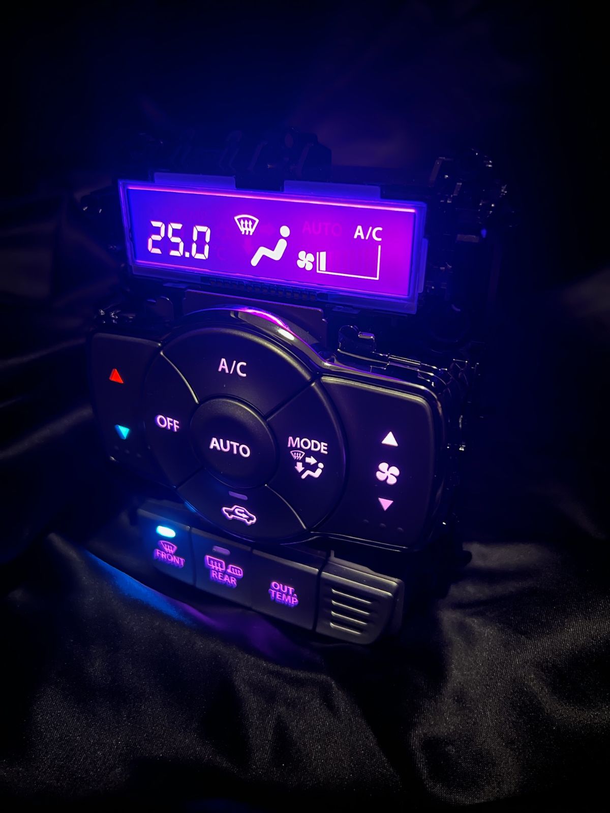 DA17W エブリィワゴン MA36S ソリオ エアコンスイッチ LED打ち替え品 6