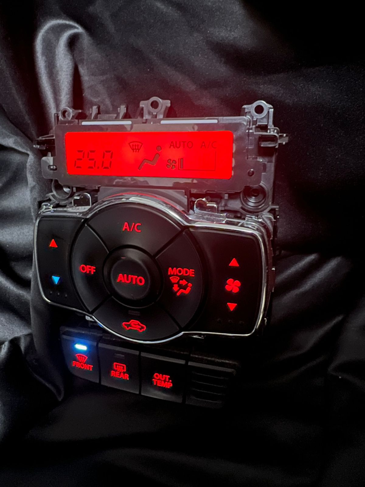DA17W エブリィワゴン MA36S ソリオ エアコンスイッチ LED打ち替え品 6