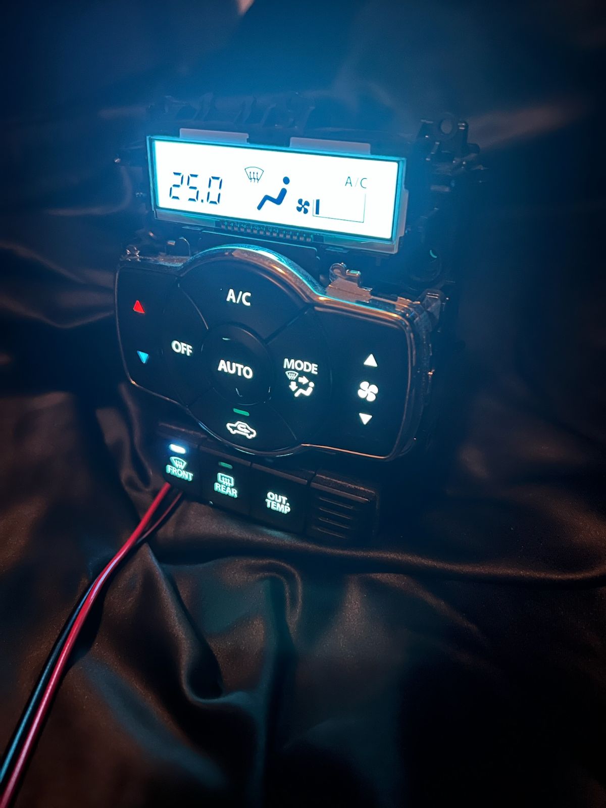 DA17W エブリィワゴン MA36S ソリオ エアコンスイッチ LED打ち替え品 6