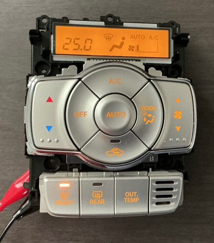DA17W エブリィワゴン MA36S ソリオ エアコンスイッチ LED打ち替え品 6