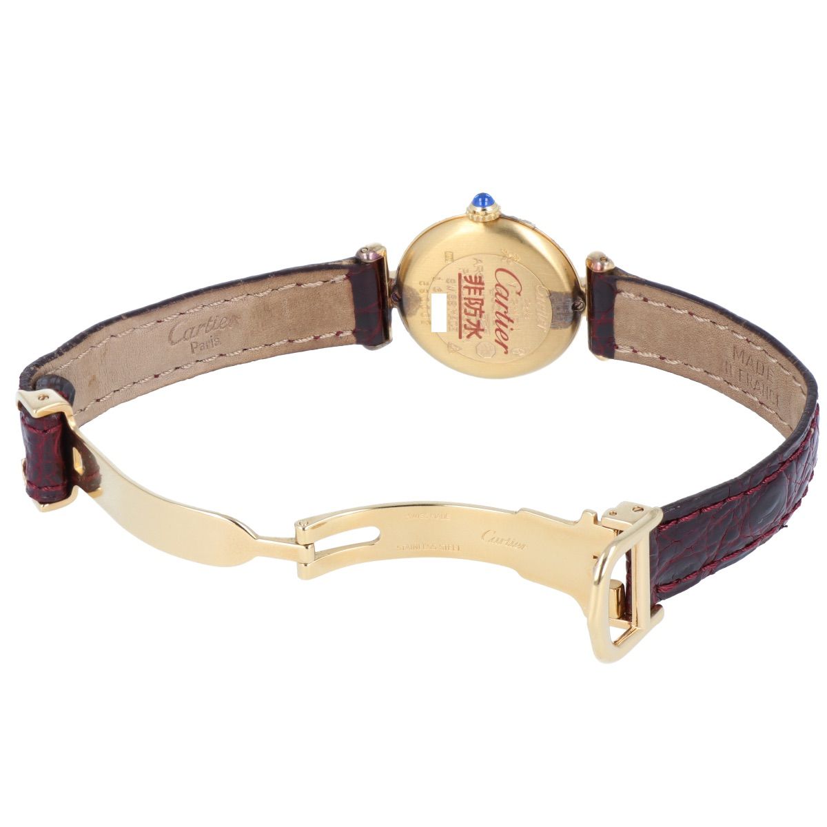 Cartier】カルティエ マストコリゼ ヴェルメイユ トリニティ 590002 