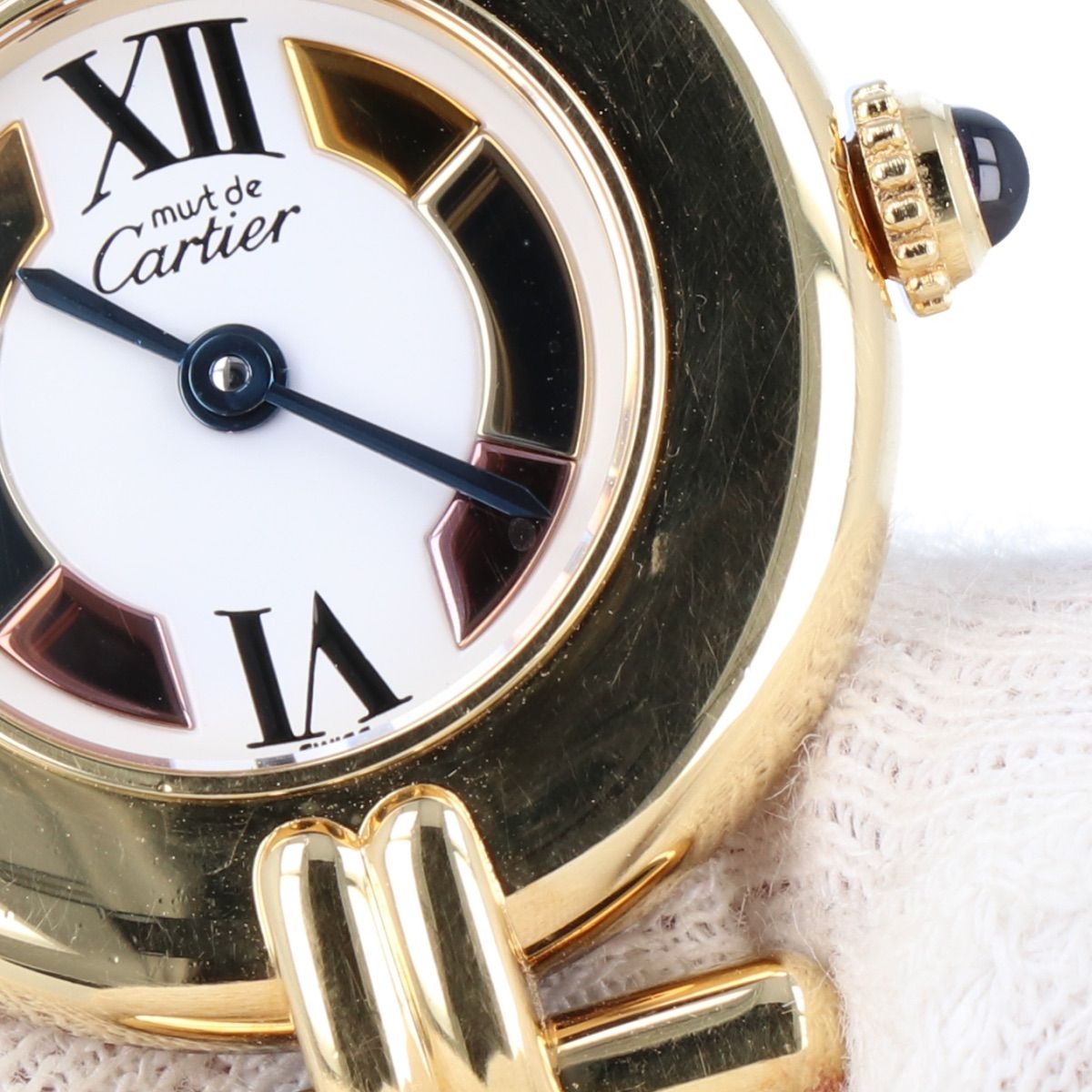 Cartier】カルティエ マストコリゼ ヴェルメイユ トリニティ 590002 