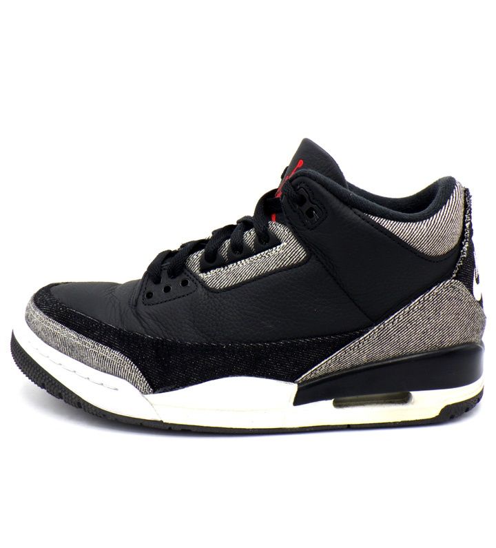 ナイキ NIKE × リーバイス LEVIS 【 AIR JORDAN 3 RETRO SP Black and White IR0914 400 】 エア ジョーダン 4 レトロ SP ブラック アンド ホワイト ローカット スニーカー 49901