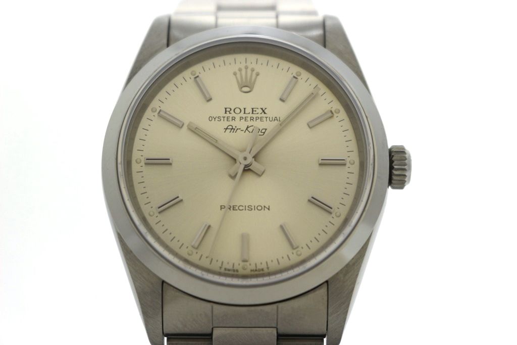 ROLEX ロレックス エアキング 14000 シルバー ステンレススチール メンズ 自動巻き 2148104092977【中古】