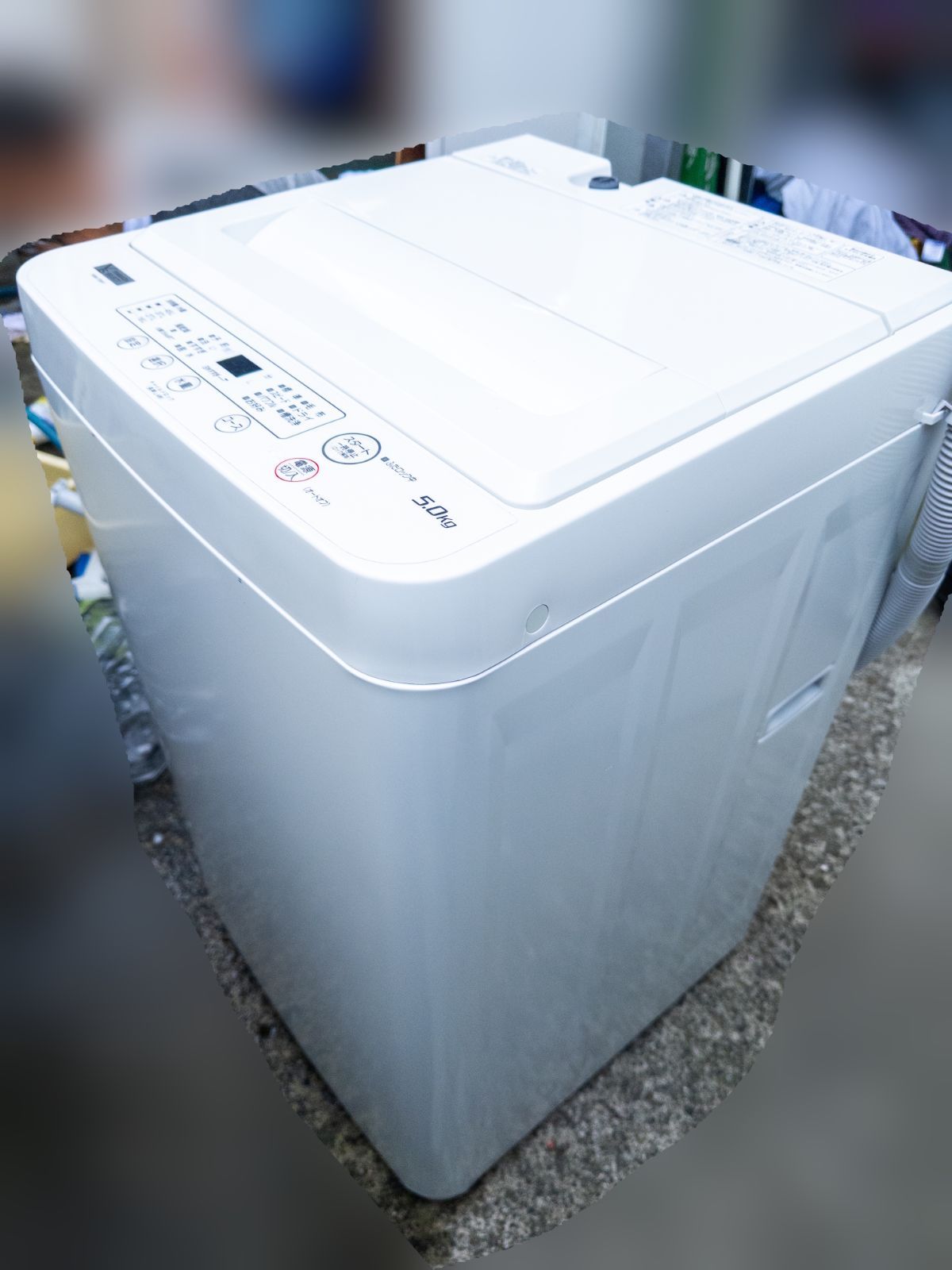 送料無料(関東・中部ほか)】ヤマダセレクト 全自動洗濯機 5.0kg YWM 