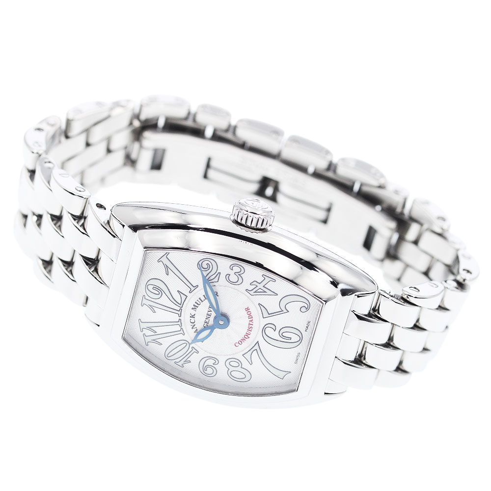 フランクミュラー FRANCK MULLER 8005LQZ コンキスタドール クォーツ レディース 良品 箱付き_913996 美品] フランク・ミュラー コンキスタドール 8005LTAORMINA W079236