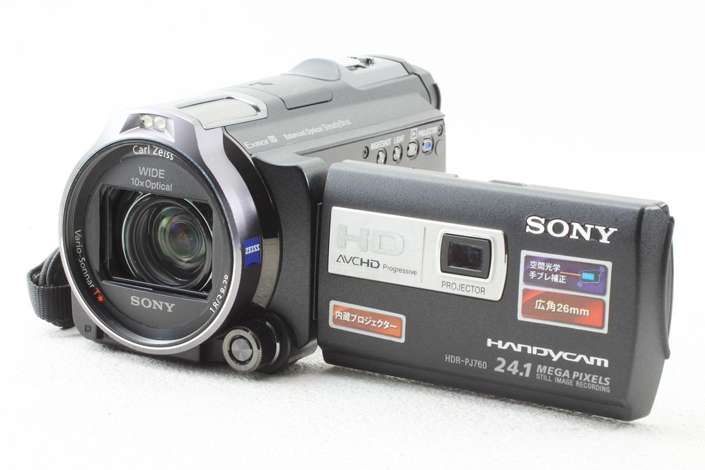 極上品 Sony ソニー デジタルHDビデオカメラレコーダー HDR-PJ760V