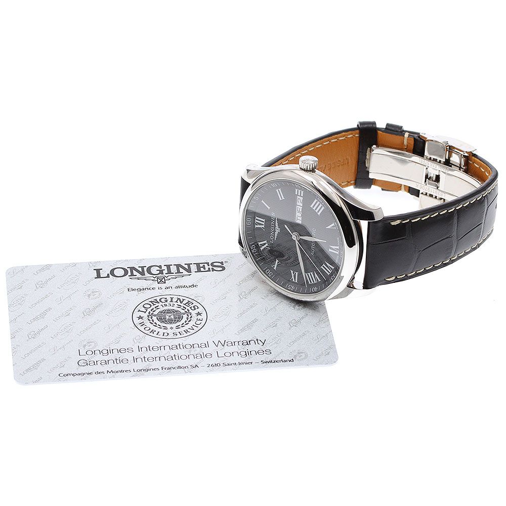ロンジン LONGINES L2.755.4 マスターコレクション デイデイト 自動 