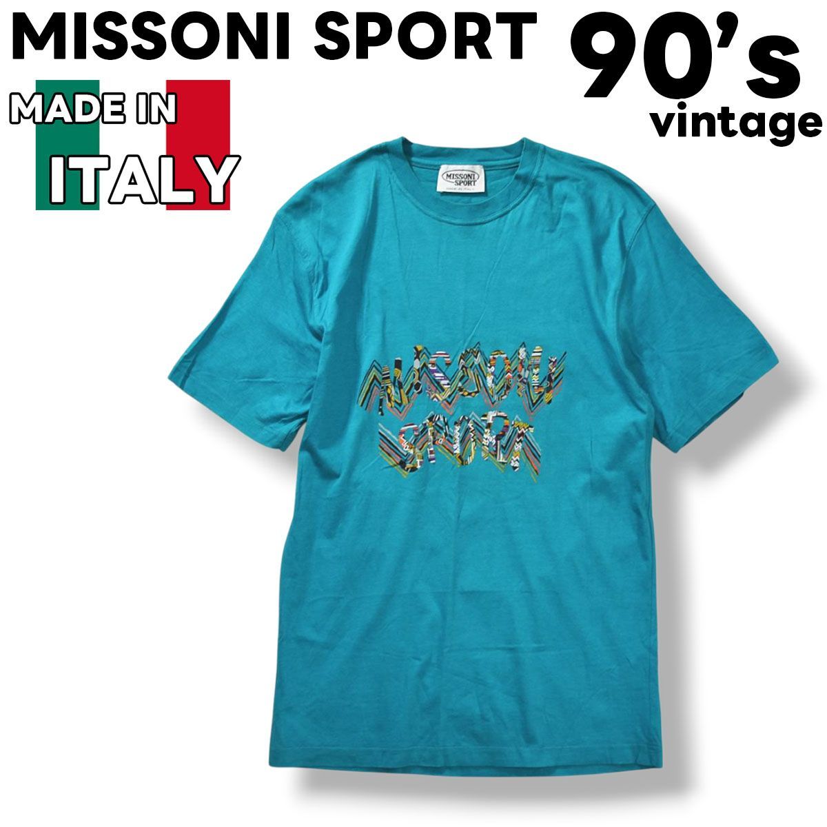 希少】 90s ヴィンテージ イタリア製 ミッソーニ スポーツ MISSONI