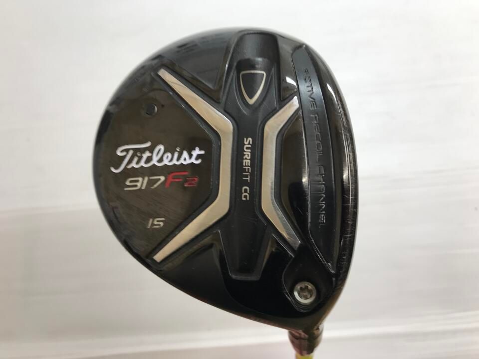 タイトリスト　917F2　15度　ATTAS PUNCH 6　Sフレックス　フェアウェイウッド　中古　ゴルフドゥ！多摩ニュータウン店【最短即日発送】