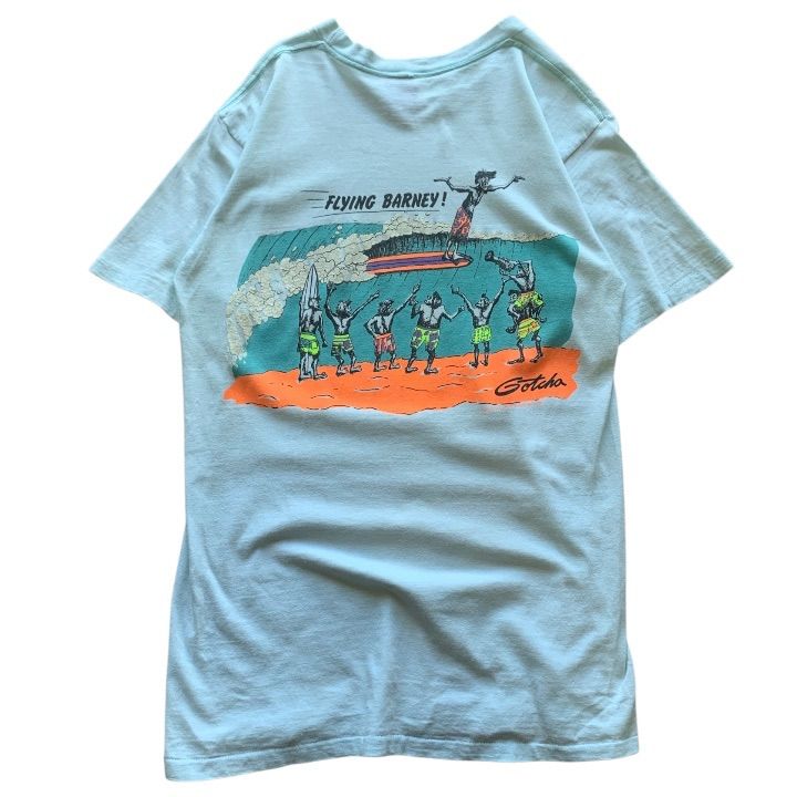 1980's GOTCHA made in usa T-SHIRTS ガッチャ 半袖tシャツ