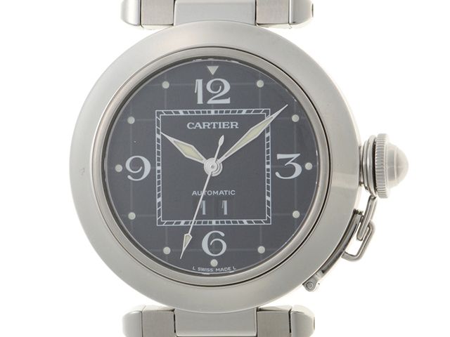 CARTIER カルティエ パシャC ビッグデイト W31053M7 腕時計 ステンレススチール ユニセックス 2148103866036 【200】【中古】