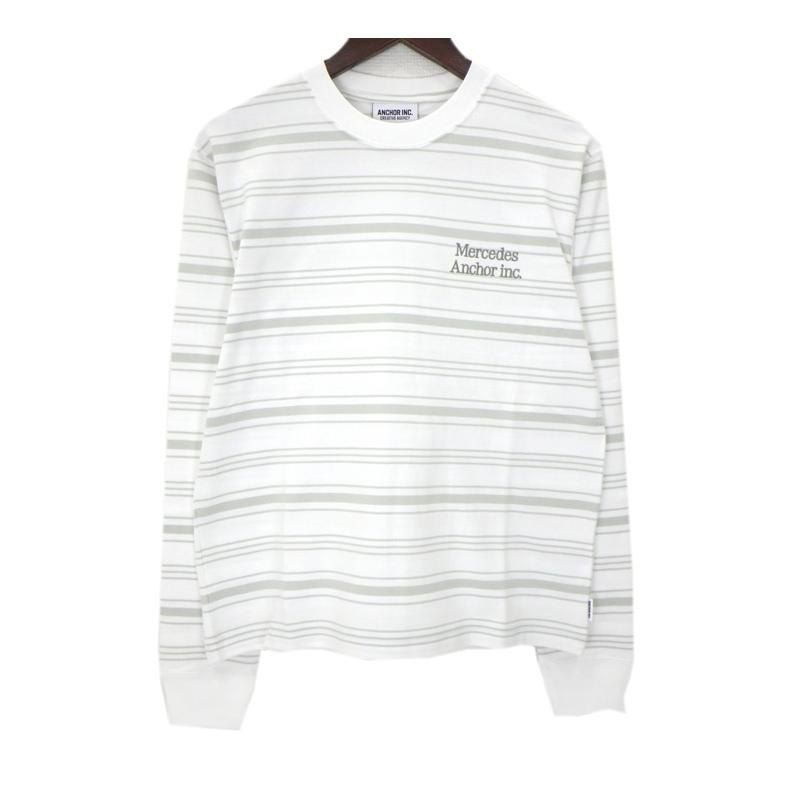 アンカーインク ANCHOR INC. 26SS 【 MULTI STRIPED L/S TEE ANCSS26LT02 】 マルチ ストライプ ロングスリーブ 長袖 カットソー 49713