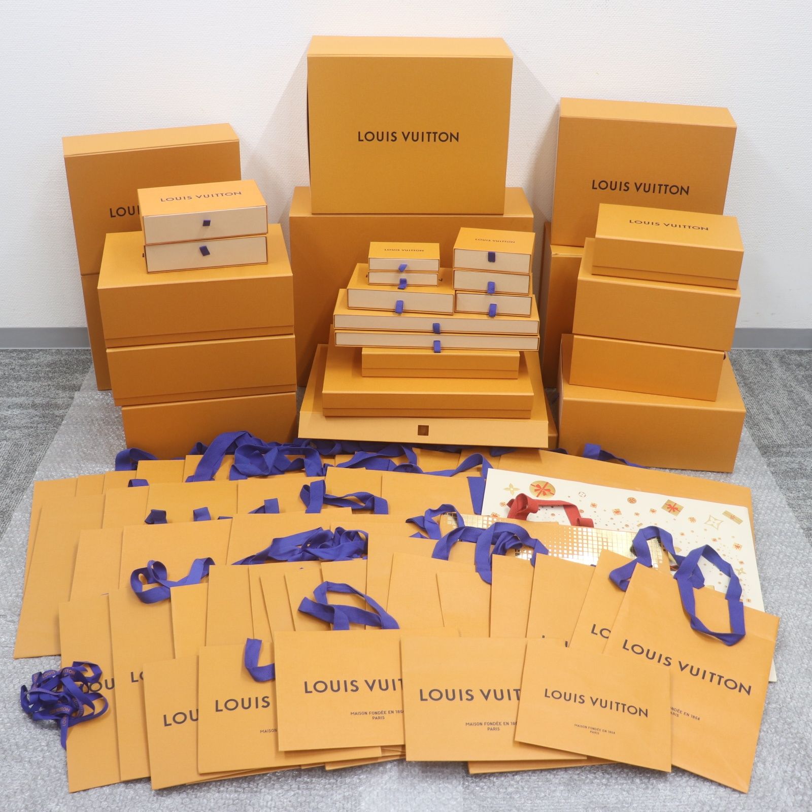ITT45EDQLFAO LOUIS VUITTON ルイヴィトン BOX 空き箱 ショッパー 純正