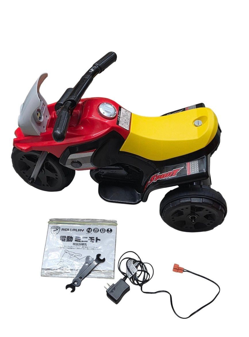 5 直接引取限定S03925 トイザらス 電動バイク AVIGO 電動乗用3輪バイク ミニモト 乗用玩具 おもちゃ