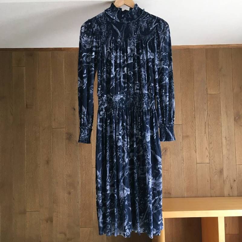 極美品 VIVIENNE TAM(ヴィヴィアンタム パワーネット ワンピース38