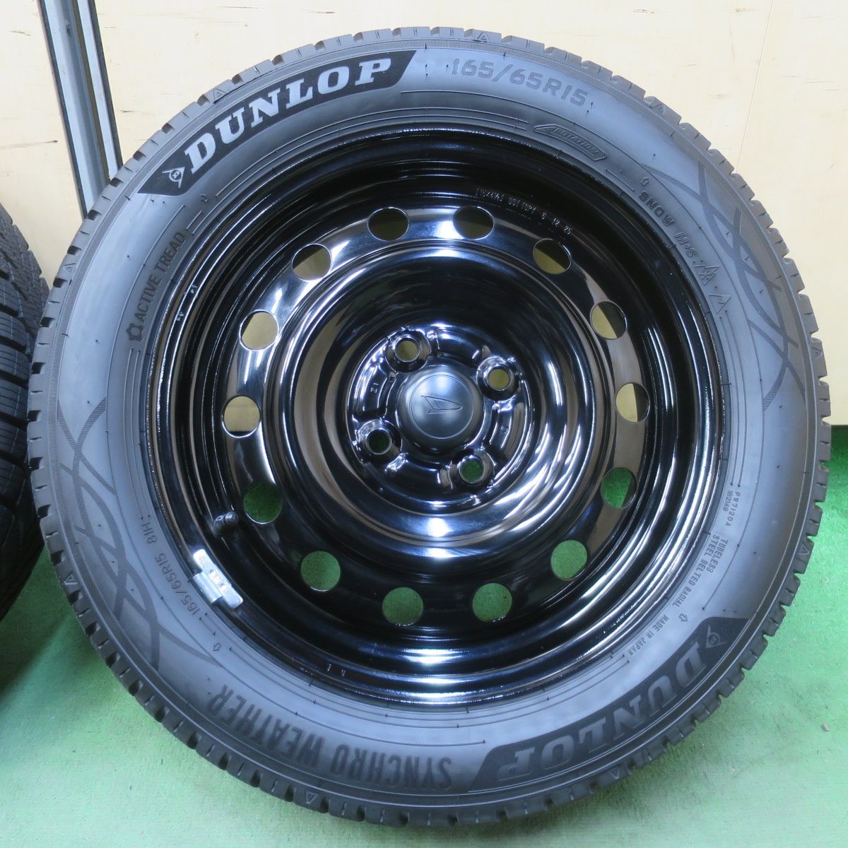 ほぼ未使用！25年！キレイ☆ダイハツ タフト 純正 スチール 165/65R15 