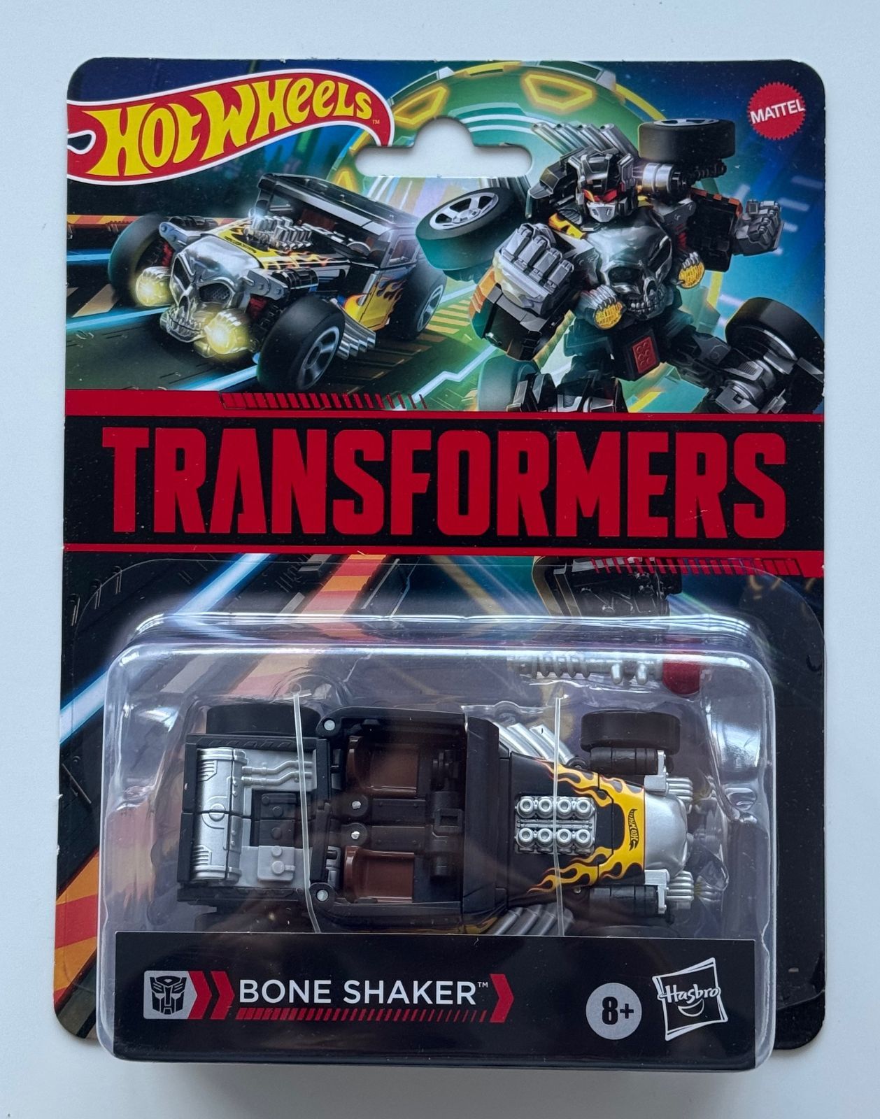 トランスフォーマー ホット ウィール コラボ フィギュア ボーン