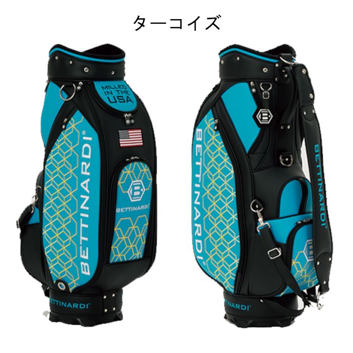 BETTINARDI ベティナルディ　ゴルフバッグ　9インチ　中古品 予約5月中旬発売] ベティナルディ キャディバッグ スタッフバッグ 9型