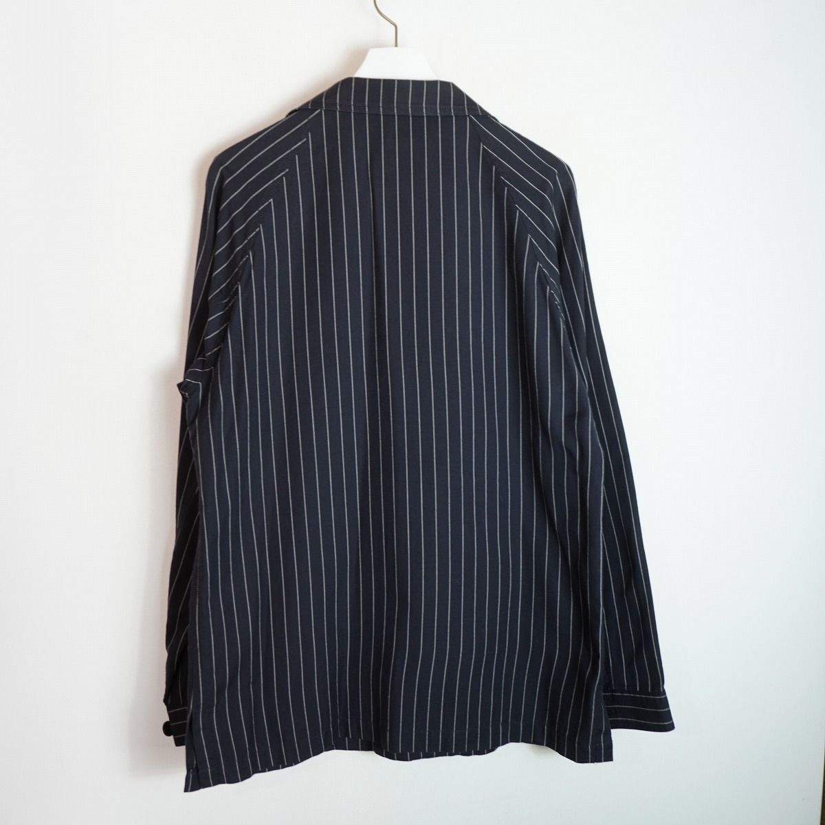 正規 Paul Smith ポールスミス 開襟 コットン ストライプ ジャケット 