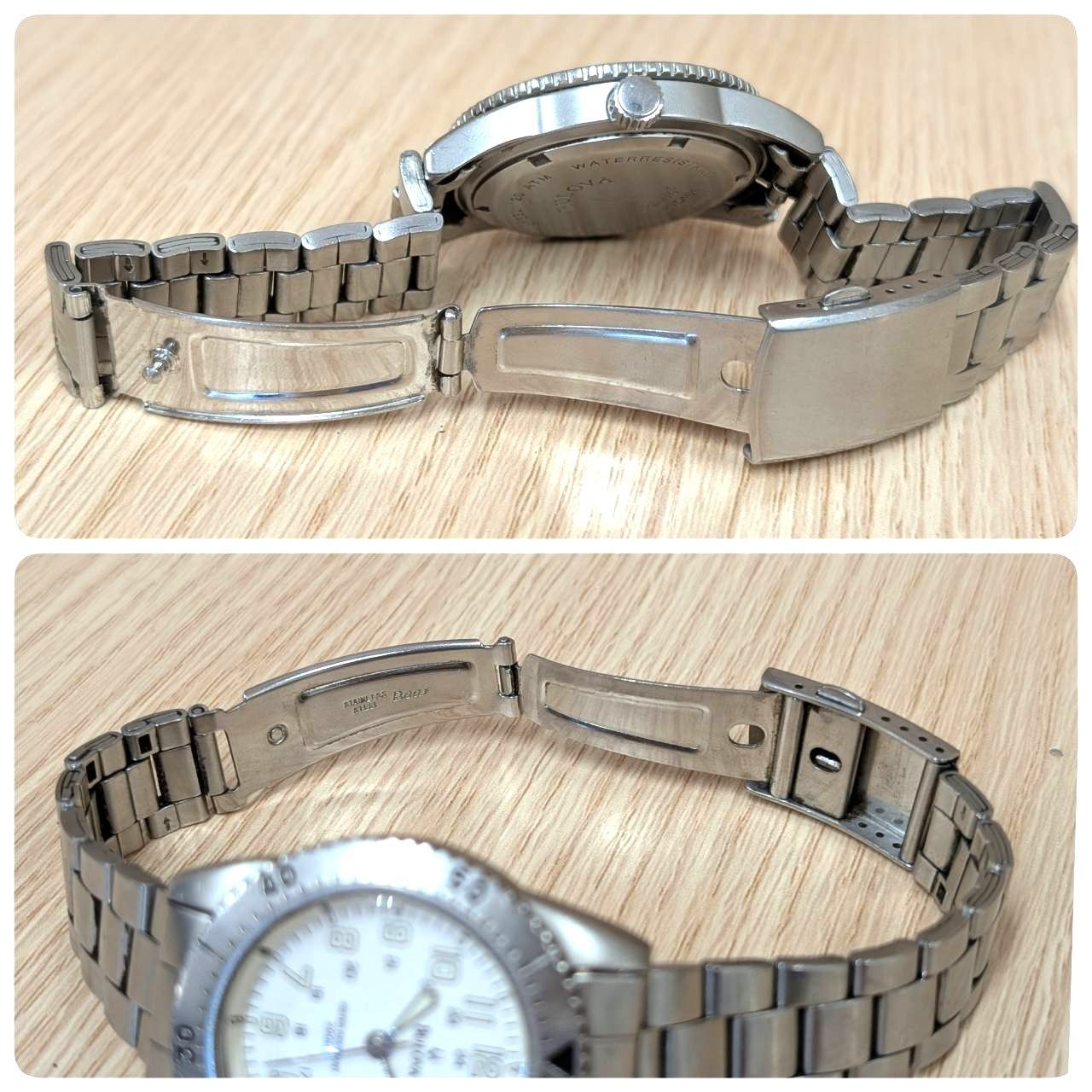 彦】BULOVA ブローバ 腕時計 BVD101 ダイバーズ クォーツ 白文字盤 