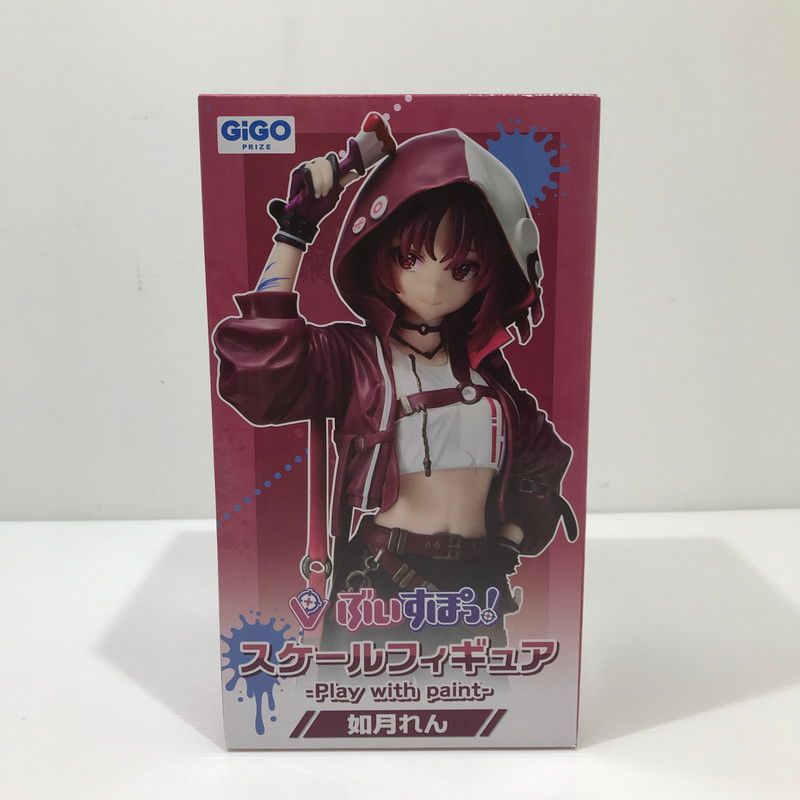 【中古美品】 VTuber ぶいすぽっ！スケールフィギュア Play with paint vol.5 如月れん 【054-260330-yk-04-tag】