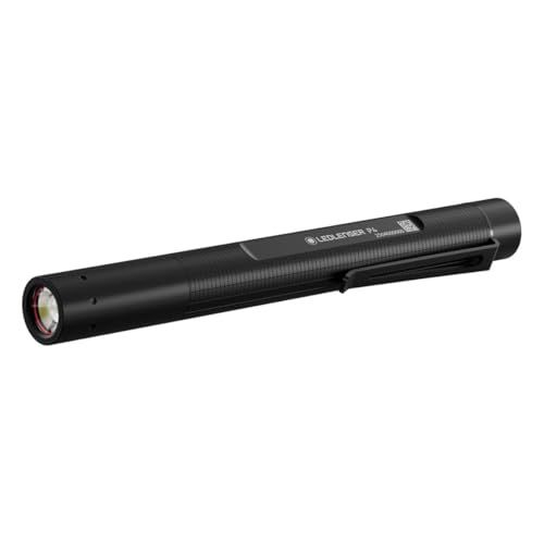 Ledlenser P4 第四世代 ペン型 LED ハンドライト 乾電池式 単四電池 ×2 180ルーメン 90m照射 フォーカス機能 生活防水 23時間照射 製品登録で7年保証 2025年9月発売 信頼のドイツブランド レッドレンザー sh 0138f7b9
