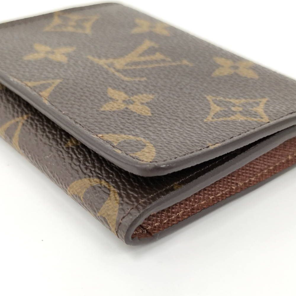 LOUISVUITTON カードケース アンヴェロップ カルト ドゥ ヴィジット モノグラム M63801