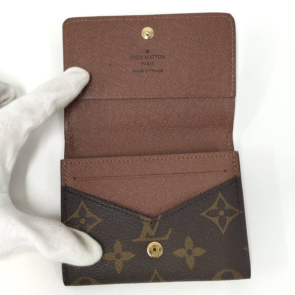 LOUISVUITTON カードケース アンヴェロップ カルト ドゥ ヴィジット モノグラム M63801