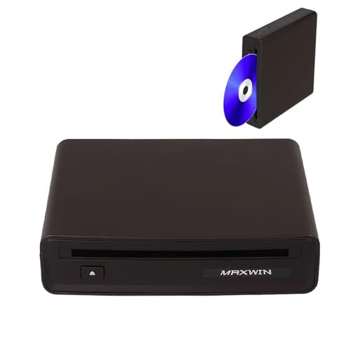 MAXWIN DVDディスクドライブ DVDプレーヤー 車載用 ディスプレイオーディオPlus対応 トヨタ レクサス USB接続 縦置き 横置き 外付け スロットイン プラグアンドプレイ 簡単接続 DA-DVD03 shu eb134839