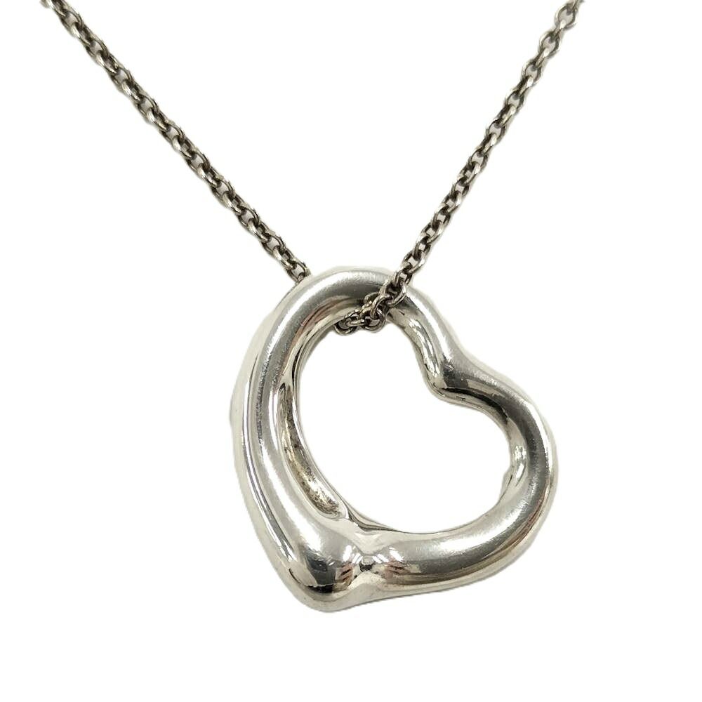 Tiffany&Co. オープンハート ネックレス SV925