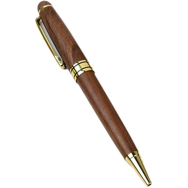 【新品】 MONOW 木軸ボールペン 油性 (ウォールナット) 木製 1
