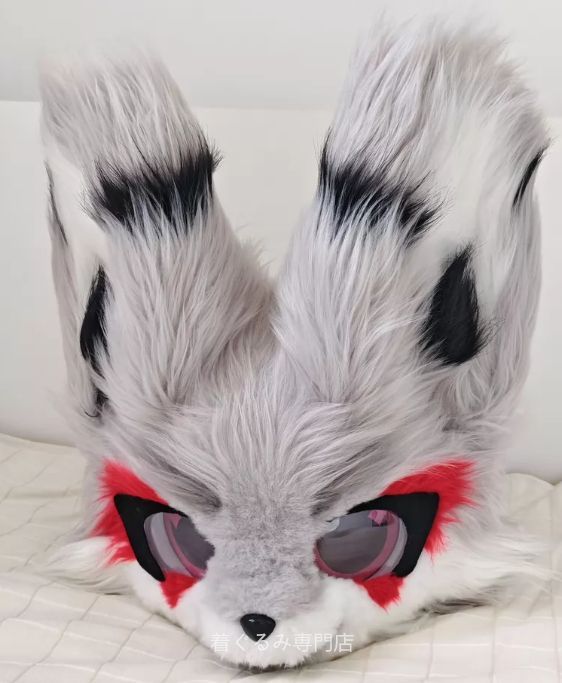 犬　猫　着ぐるみ ヘッド全頭　ヘッド ケモノ ファースーツ ぬいぐるみ コスプレ コスチューム Kurumi 一点物 B794