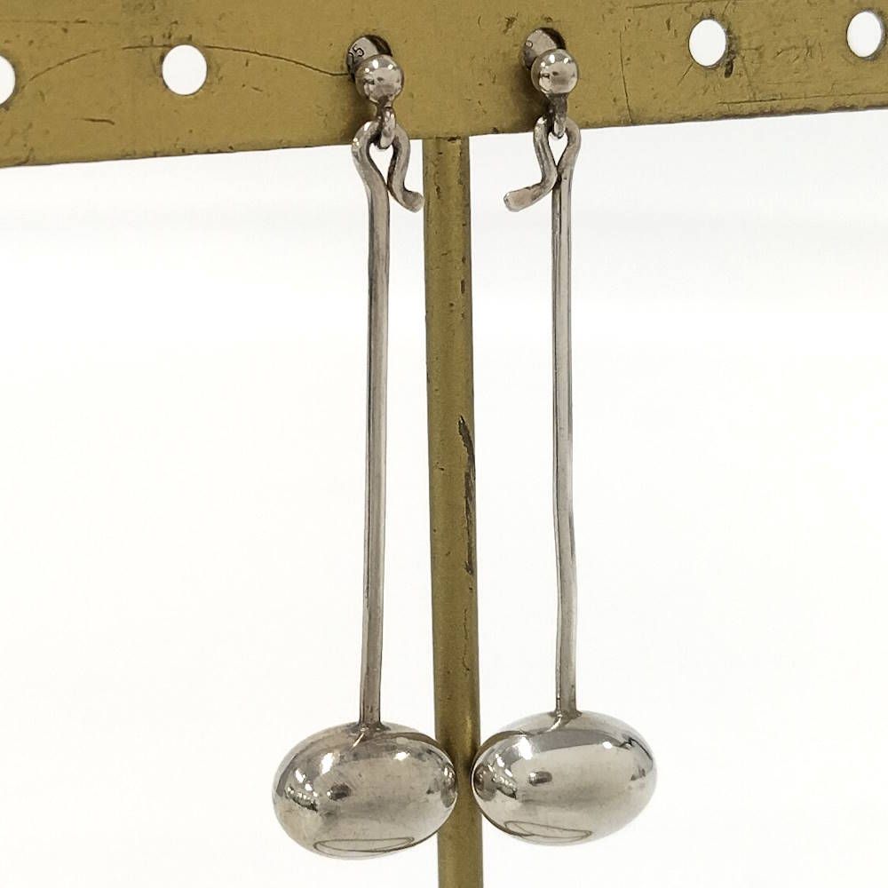 Georg Jensen シルバー ドロップピアス