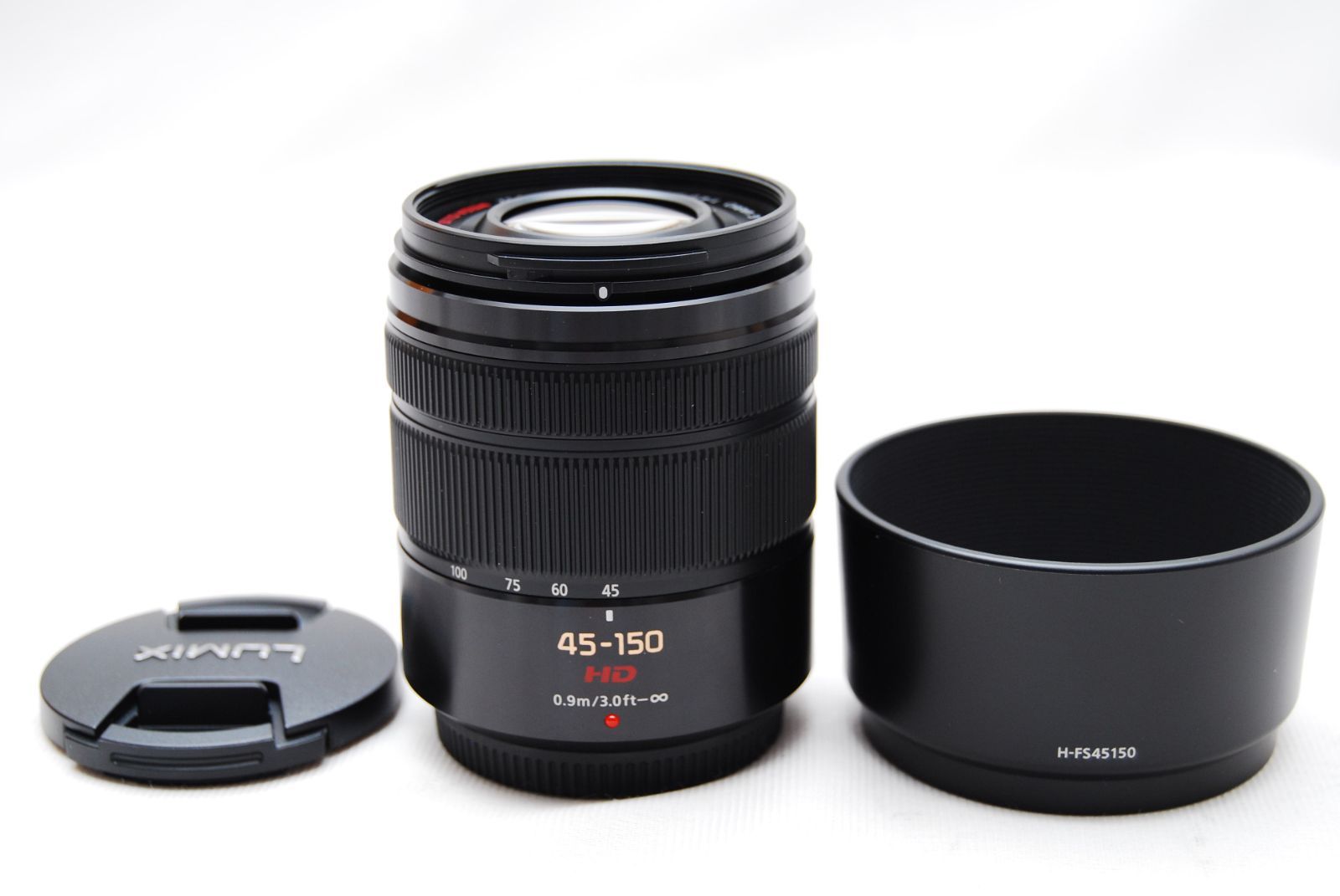 ★極上美品　パナソニック ルミックス G VARIO 45-150mmF4.0-5.6 ASPH. MEGA O.I.S. ブラック Panasonic★