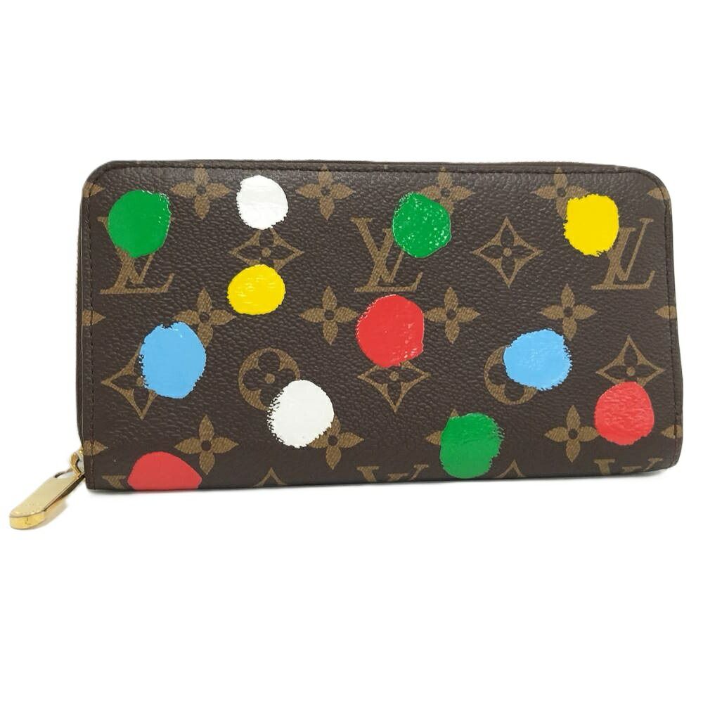 LOUIS VUITTON×草間彌生 ジッピーウォレット 長財布 モノグラム M81864 RFID