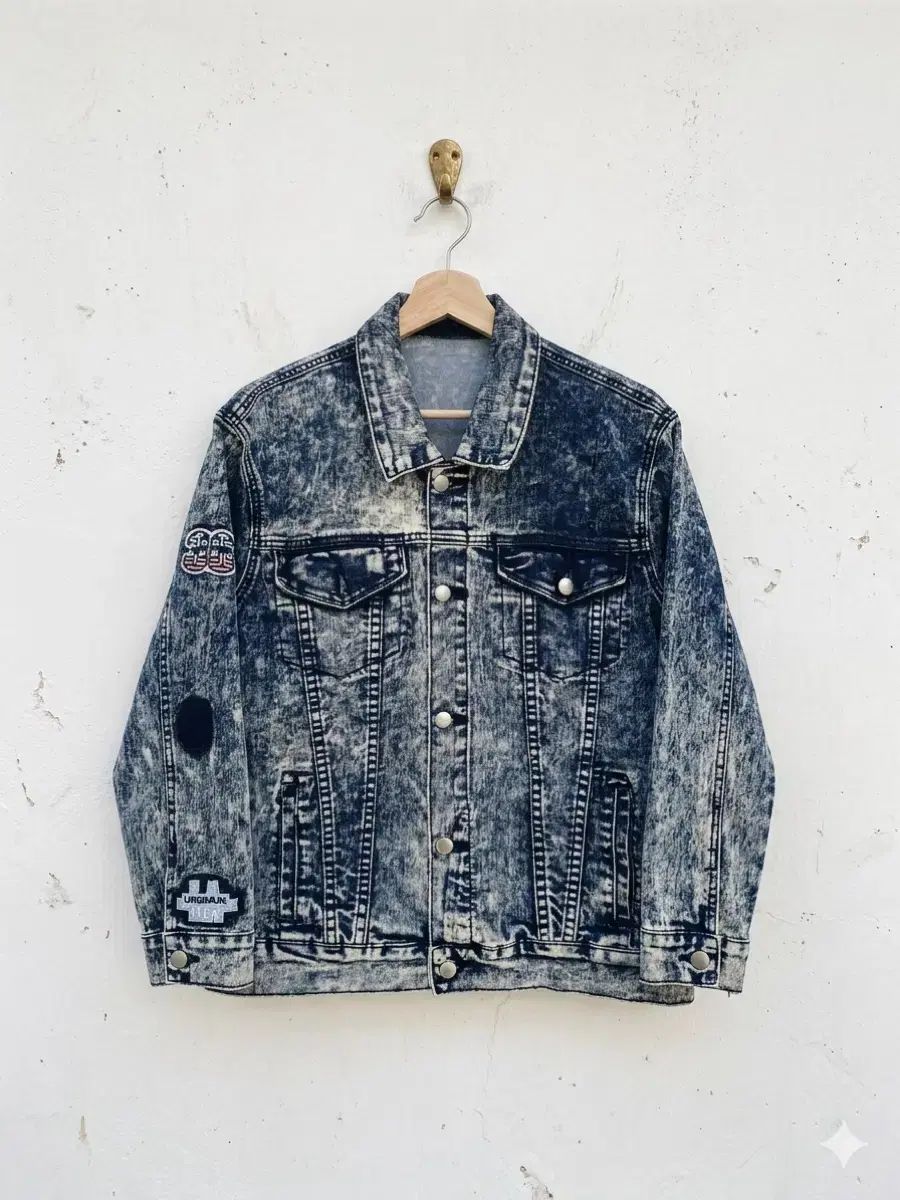 Acid Wash Denim Jacket