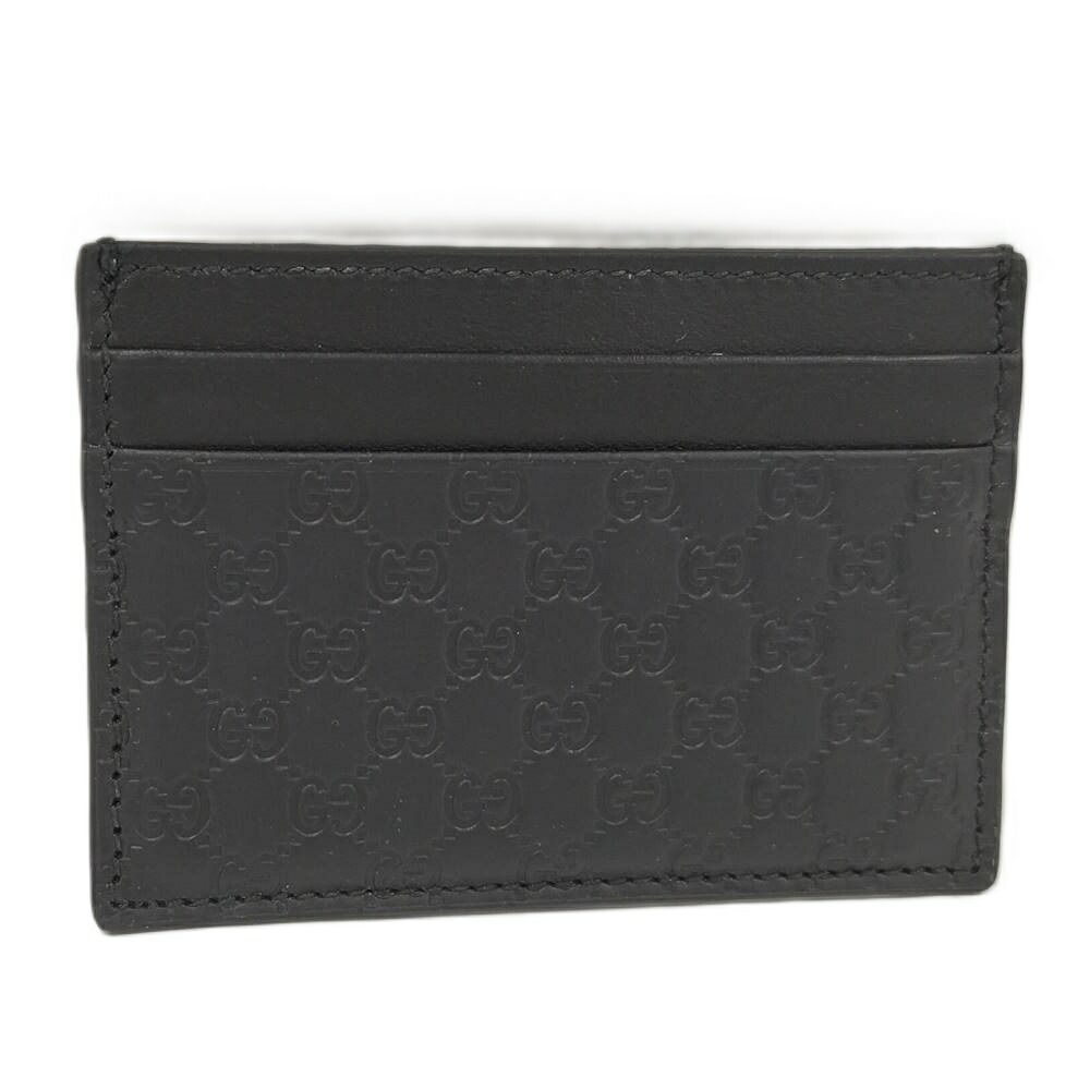GUCCI マイクログッチシマ カードケース ネロ 262837